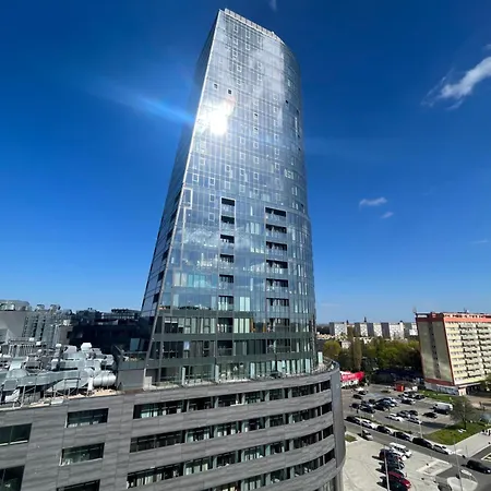 Hanza Tower Blue 19 Floor 公寓
